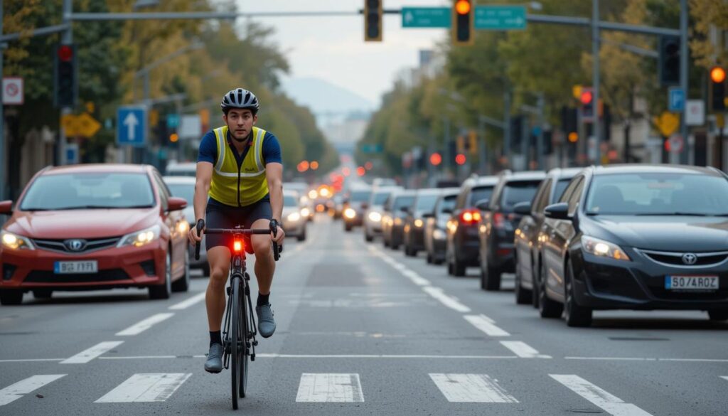 How to Stay Safe While Riding on Busy Roads